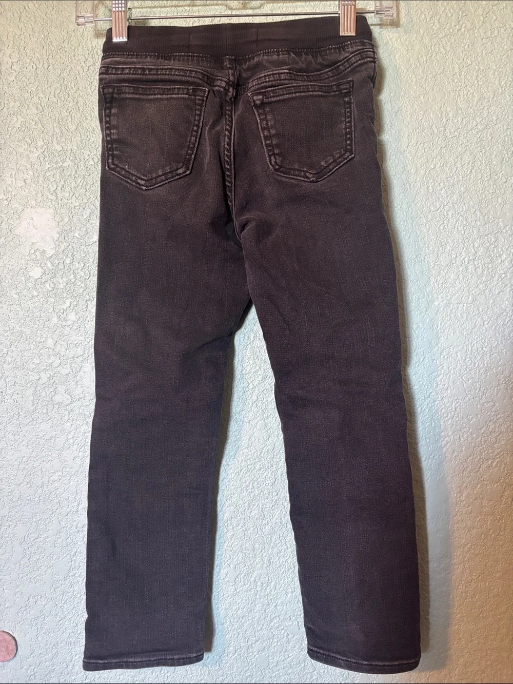 Old Navy Kids Washed Black Karate Slim Jeans Boys Small 6/7 Good